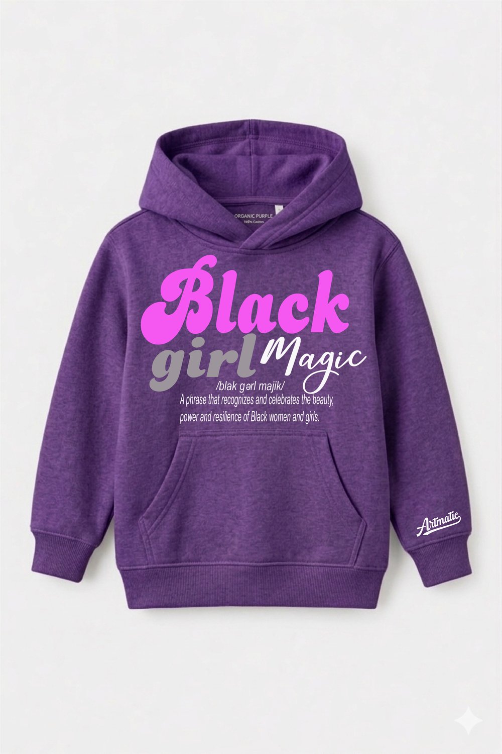 Black Girl Magic (Definition) Girls Hoodie