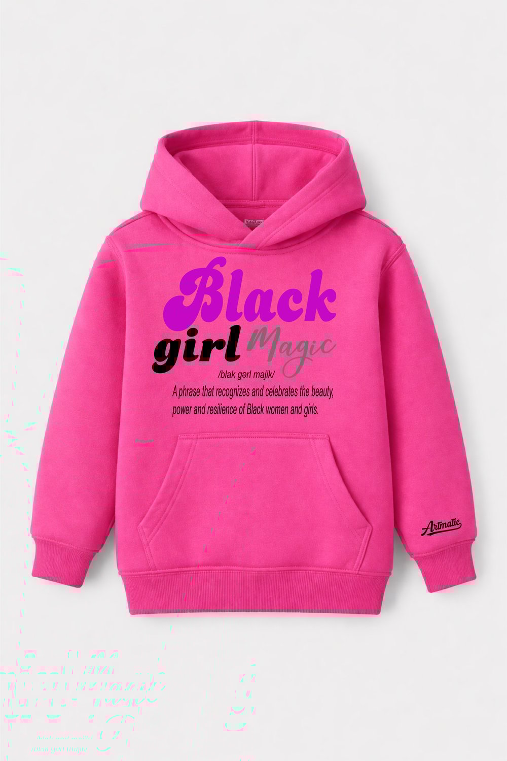 Black Girl Magic (Definition) Girls Hoodie