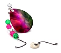 Blushing Emerald Premium Hand Tied Walleye Crawler Harnesses