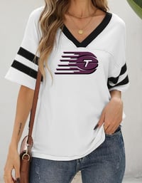 Image 3 of Varsity Toronto Tempo Jersey Style Tee