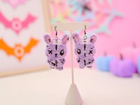 Image 2 of Dead Bunny Plush Earrings