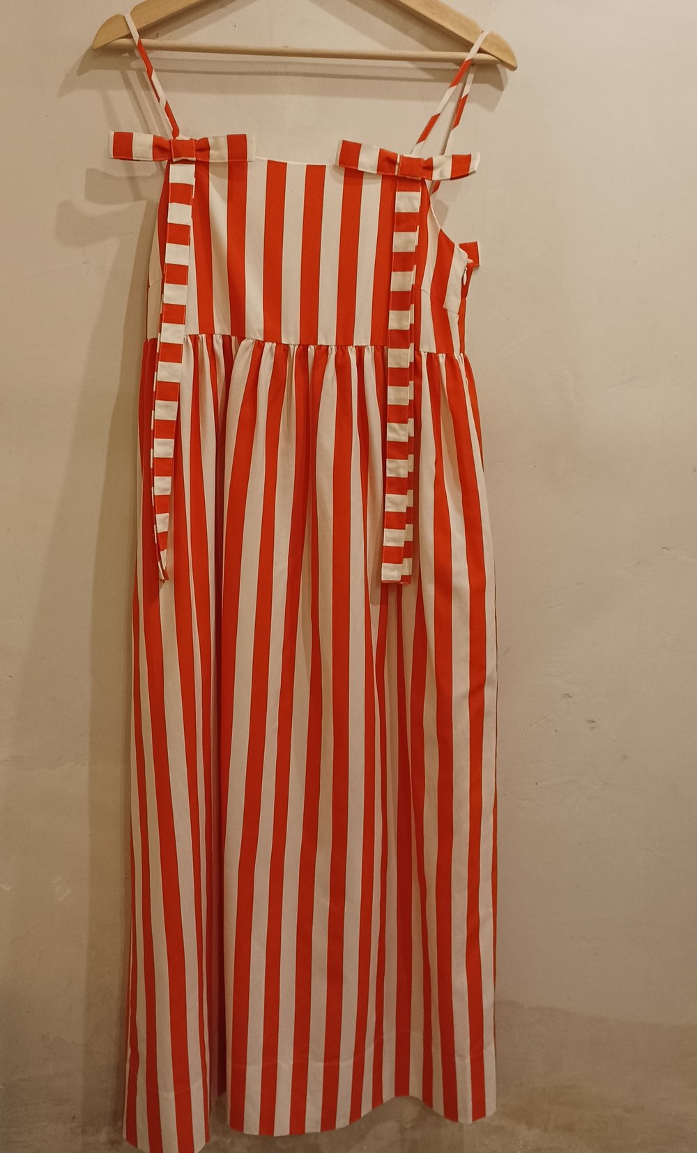 Image of 3-Vestido striped bows