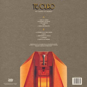 Image of TESOURO - No Centro Do Mundo (LP)