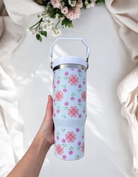 Image 2 of Hmong Floral Culture Tumbler 30 Oz