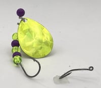 Image 1 of No Escape Premium Hand Tied Walleye Crawler Harness 