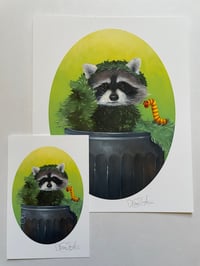 Image 2 of Raccon Cosplay Print