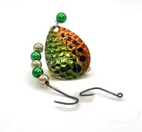 Image 1 of Toxic Tiger  Premium Hand Tied Walleye Crawler Harnesses