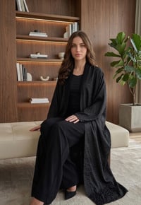 Kimono en satin - Réf : L-398