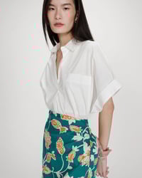 Image 2 of Falda Verde Floral Valandra 