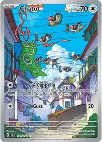 Chatot - 181/162 - SV05: Temporal Forces - Near Mint