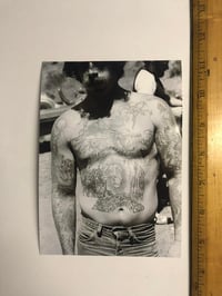 Image 1 of 5x7 80’s biker photo print 