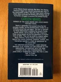 Image 2 of Kim Stanley Robinson "Green Mars" Mass Market Paperback