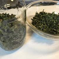 Image 2 of Comfrey Salve 2 oz Glass Jar, Organic Ingredients, Small Batch Handcrafted