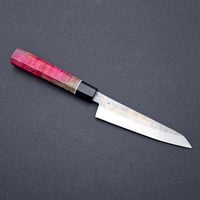 Image 1 of Petty knife pink & grey Wa handle