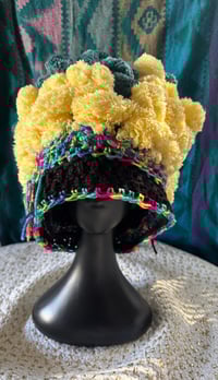 Image 3 of Mardi Gras Slouch Beanie(Freestyle)