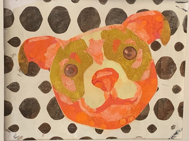 Dog 21 Pittie (Orange)