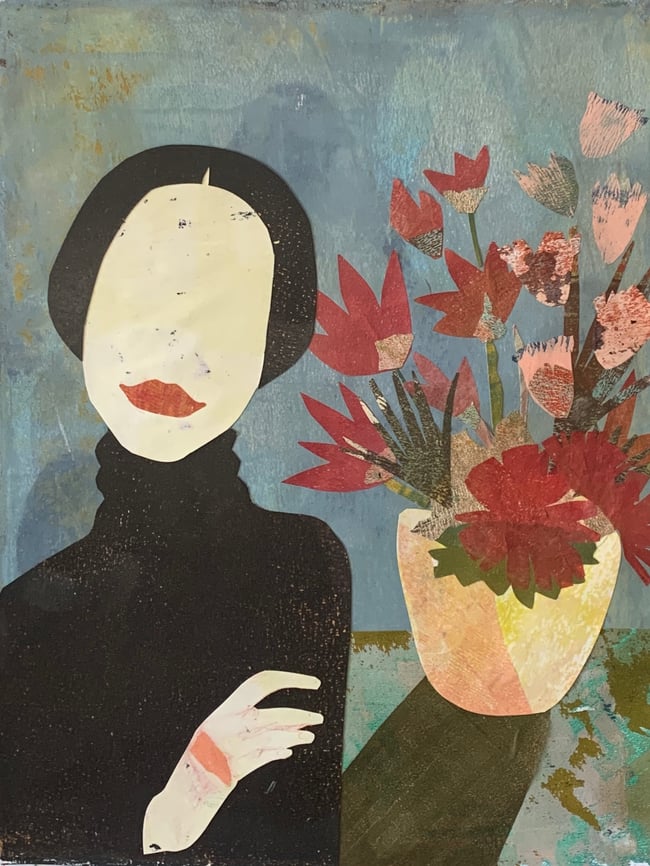 Woman With Still Life 109