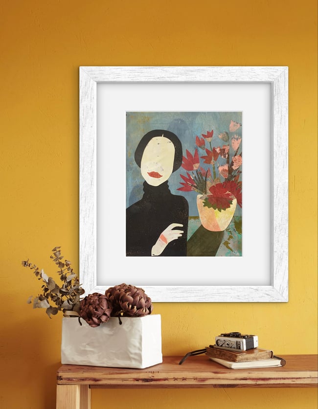 Woman With Still Life 109