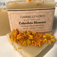 Image 1 of Calendula Soap, Natural Calendula Blossom Essential Oil Soap