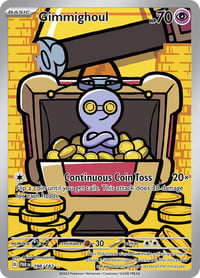 Gimmighoul - 198/182 - SV04: Paradox Rift - Near Mint