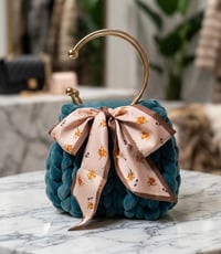 Small Emerald Empress (small handbag) (no lining)