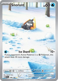 Snorunt - 188/182 - SV04: Paradox Rift - Near Mint