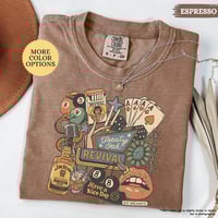 Treaty Oak Revival Retro Collage Tee