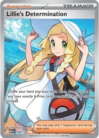 Lillie's Determination - 169/132 - ME01: Mega Evolution - Near Mint