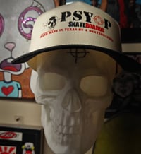 Black and Off White Snap Back