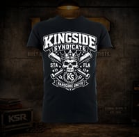 Kingside Syndicate Hardcore Unity BW Tee