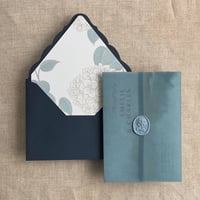 Image 12 of Blank Colored translucent vellum wraps for 5x7 cards - Pack of 10 -