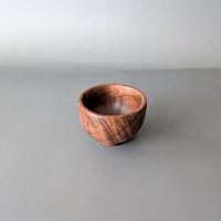 Image 5 of Altar Bowl - Figured Walnut 2.365" x 1.65"