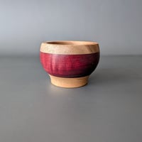 Image 2 of Altar Bowl - Myrtle and Purpleheart 2.365" x 1.75"