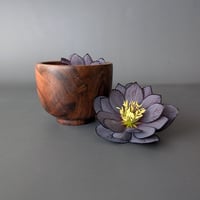 Image 1 of Altar Bowl - Figured Walnut 2.3125" x 1.865"