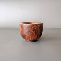 Image 4 of Altar Bowl - Figured Walnut 2.3125" x 1.865"
