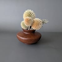 Image 1 of Mini-Dry Vase - Walnut 3.5" x 2"