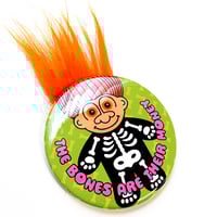 Image 2 of Bones Skeleton Troll Button/ Magnet