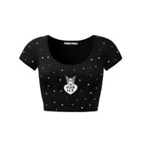 MELT 'EM SCOOP NECK CROP-TOP