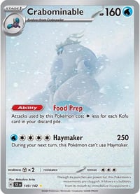 Crabominable - 149/142 - SV07: Stellar Crown - Near Mint