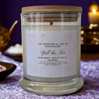 Spill the Tea | White Tea, Bergamot & Jasmine | 100% Soy Wax Candle