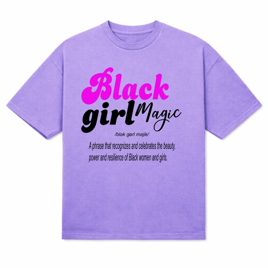Black Girl Magic (Definition) Girls T-shirt