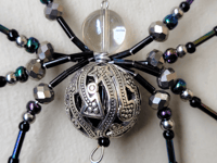 Image 3 of Beaded Spider Ornament