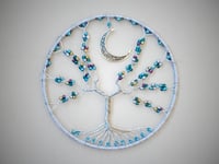 Image 1 of Tree of Life - Blue with Moon Charm