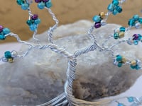 Image 5 of Tree of Life - Blue with Moon Charm