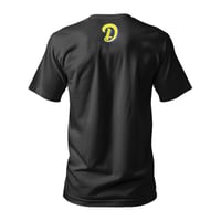 Image 2 of Dunzo Yellow Logo Brand Shirt | Black