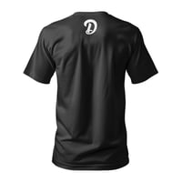 Image 2 of Dunzo White Logo Brand Shirt | Black