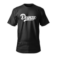 Image 1 of Dunzo White Logo Brand Shirt | Black