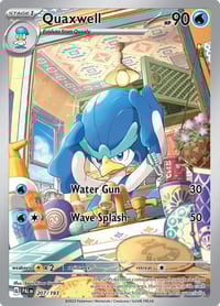 Quaxwell - 207/193 - SV02: Paldea Evolved - Near Mint