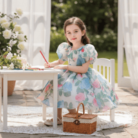 Image 1 of Elegant baby girl flower dresses 