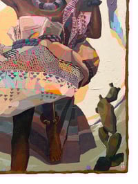 Image 2 of Serenity - 18x24" Acrylic on wood panel